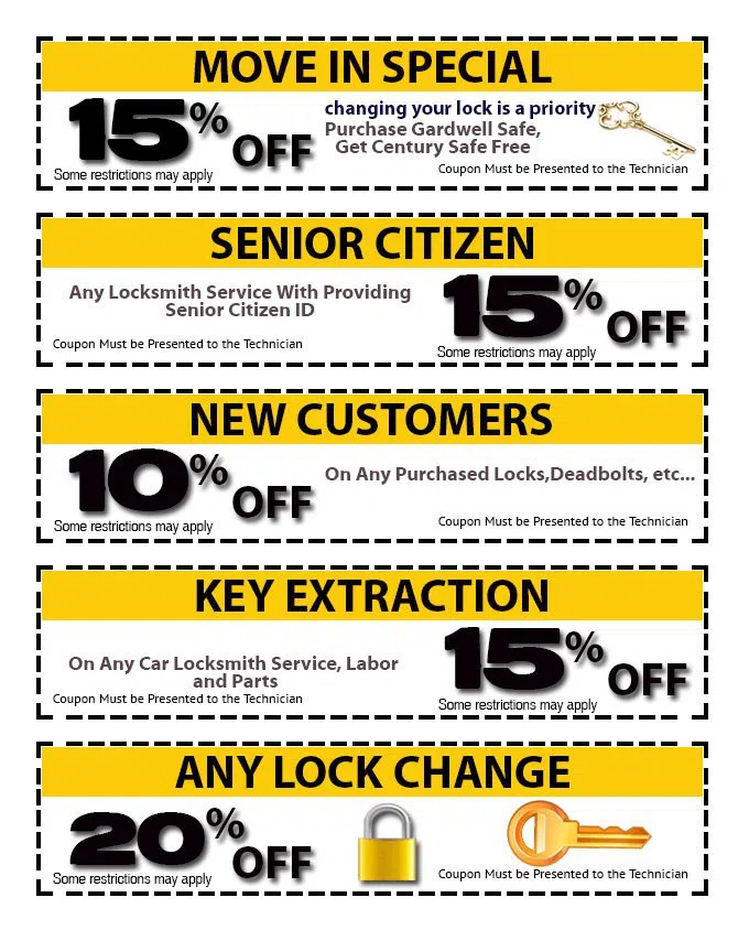 Security Locksmith Services West Palm Beach, FL 561-223-4938 - coupon-img